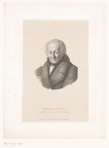 Portret van Heinrich Füssli