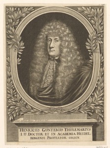 Portret van Heinrich Günther von Thulemeyer