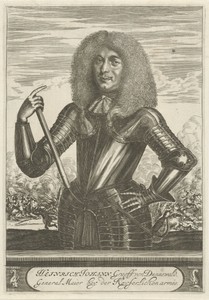 Portret van Heinrich Johann, graaf van Dunnewald