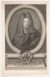 Portret van Heinrich Johann Plato