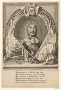 Portret van Heinrich Johann von Dünnewald