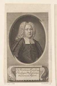 Portret van Heinrich Klausing