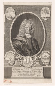 Portret van Heinrich Leopold, Baron von Reichenbach