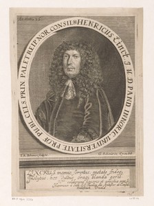 Portret van Heinrich Linck