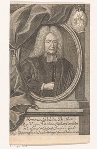 Portret van Heinrich Ludolph Benthem