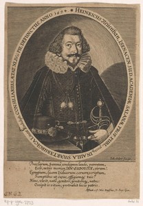 Portret van Heinrich Neuenhan op 44-jarige leeftijd