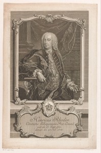 Portret van Heinrich Rhoden