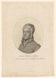 Portret van Heinrich von Bellegarde