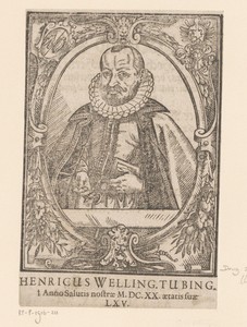Portret van Heinrich Welling