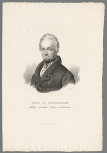 Portret van Heinrich Wilhelm August Alexander graaf van Danckelmann