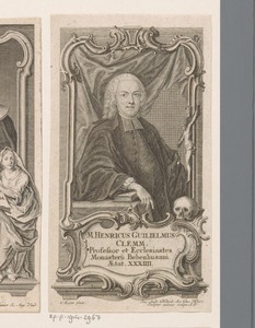 Portret van Heinrich Wilhelm Clemm op 34-jarige leeftijd
