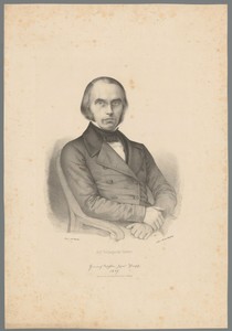 Portret van Heinrich Wilhelm Josias Thiersch