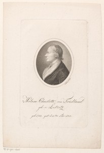 Portret van Helene Charlotte von Friedland