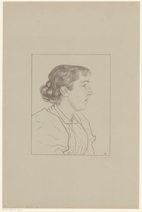 Portret van Hélène Swarth