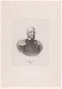 Portret van Hendrik Alexander Ruysch
