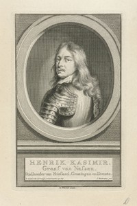 Portret van Hendrik Casimir I