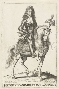 Portret van Hendrik Casimir II, prins van Nassau