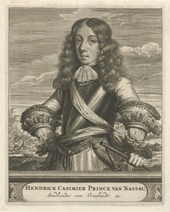 Portret van Hendrik Casimir, Prins van Nassau