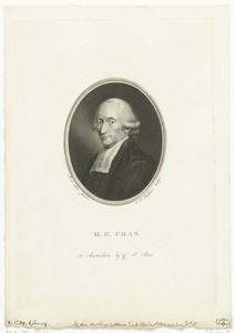 Portret van Hendrik Constantijn Cras