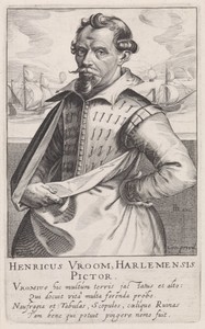 Portret van Hendrik Cornelisz. Vroom