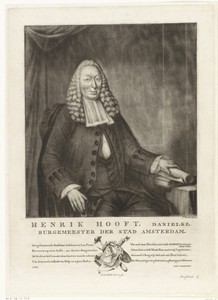Portret van Hendrik Danielsz. Hooft