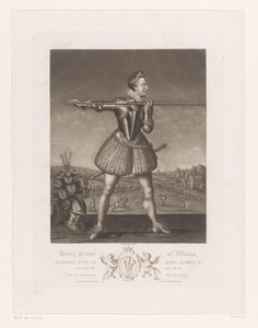 Portret van Hendrik Frederik Stuart, prins van Wales