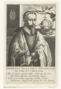 Portret van Hendrik Goltzius
