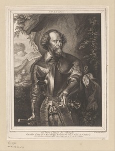Portret van Hendrik graaf van den Bergh