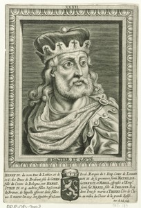 Portret van Hendrik I, hertog van Brabant