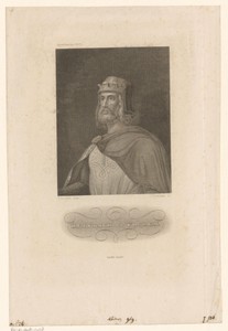 Portret van Hendrik I, koning van Duitsland
