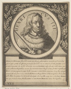 Portret van Hendrik III, koning van Castilië