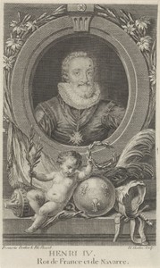 Portret van Hendrik IV, koning van Frankrijk