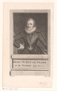Portret van Hendrik IV, koning van Frankrijk en Navarra