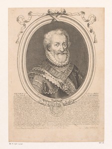 Portret van Hendrik IV, koning van Frankrijk en Navarra