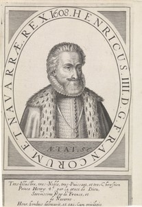 Portret van Hendrik IV, koning van Frankrijk en Navarre