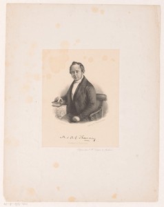 Portret van Hendrik Johan Reinhold Gerard Theesing