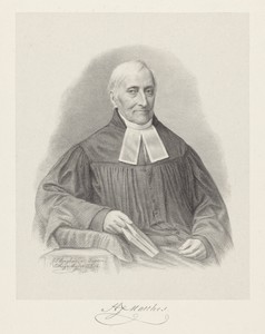 Portret van Hendrik Justus Matthes