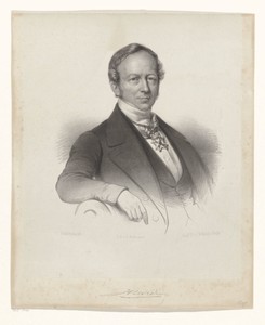 Portret van Hendrik Ludolf Wichers