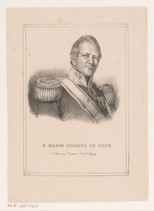 Portret van Hendrik Merkus de Kock