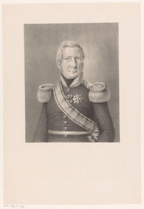Portret van Hendrik Merkus de Kock