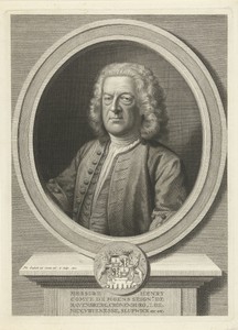 Portret van Hendrik Moens