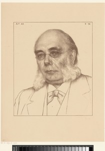 Portret van Hendrik Pierson op 62-jarige leeftijd