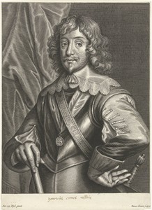 Portret van Hendrik Rich, graaf van Holland en Warwick