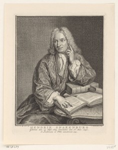 Portret van Hendrik Snakenburg
