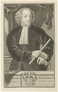 Portret van Hendrik Swaerdecroon, gouverneur-generaal van Nederlands-Indië