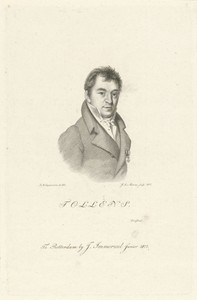 Portret van Hendrik Tollens