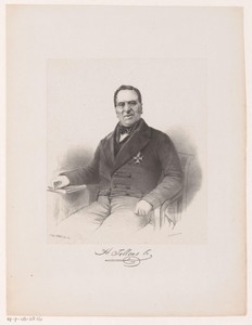 Portret van Hendrik Tollens