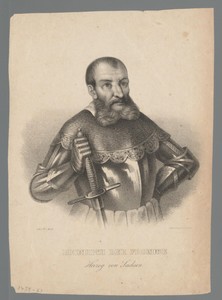 Portret van Hendrik V de Vrome
