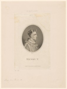 Portret van Hendrik V van Engeland