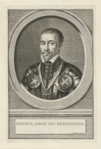 Portret van Hendrik van Brederode